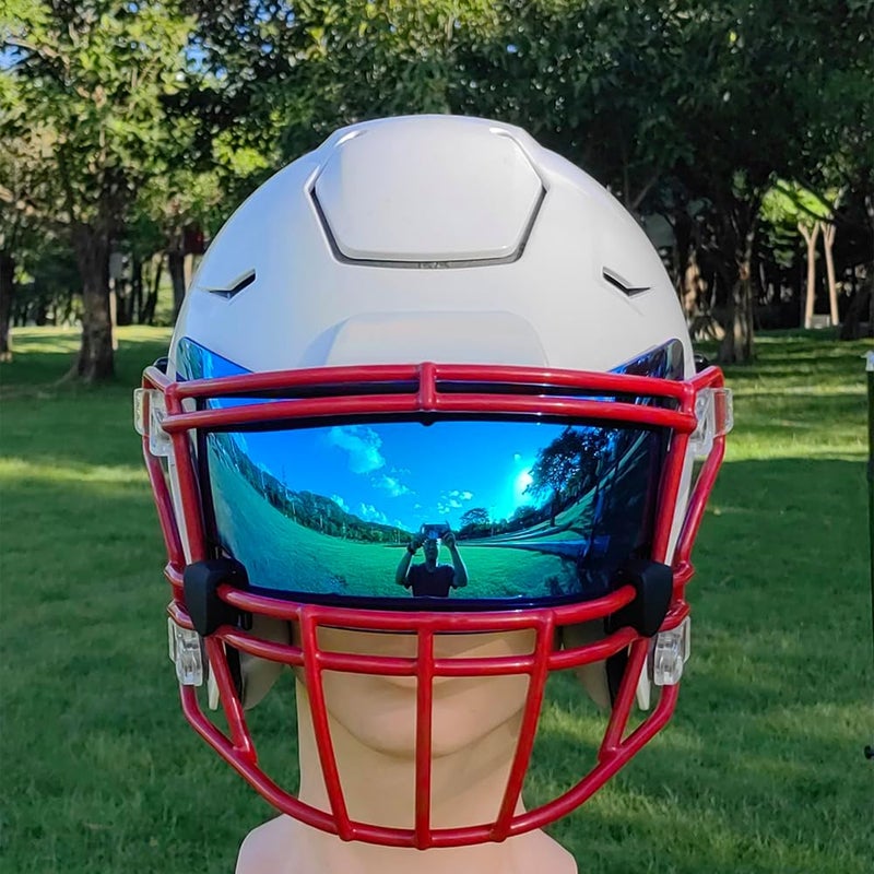 GIKYTEC Football helmet visor Anti-Fog Scratch Resistant Used for riddell speed flex helmet - Football for Youth & Adult - Image 4